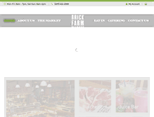 Tablet Screenshot of brickfarmmarket.com